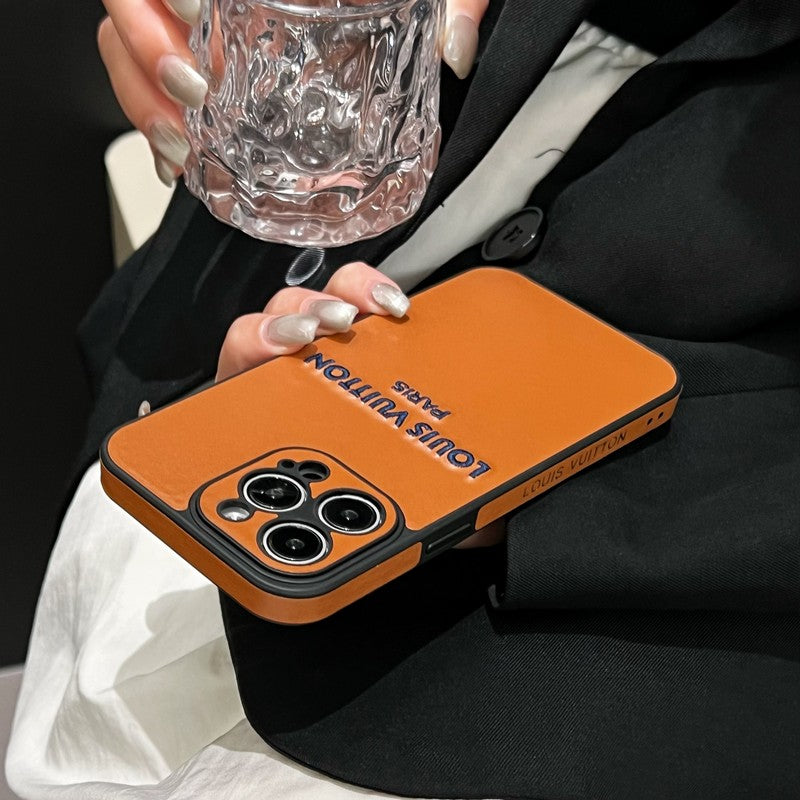 Lou Orange & Yellow iPhone Case