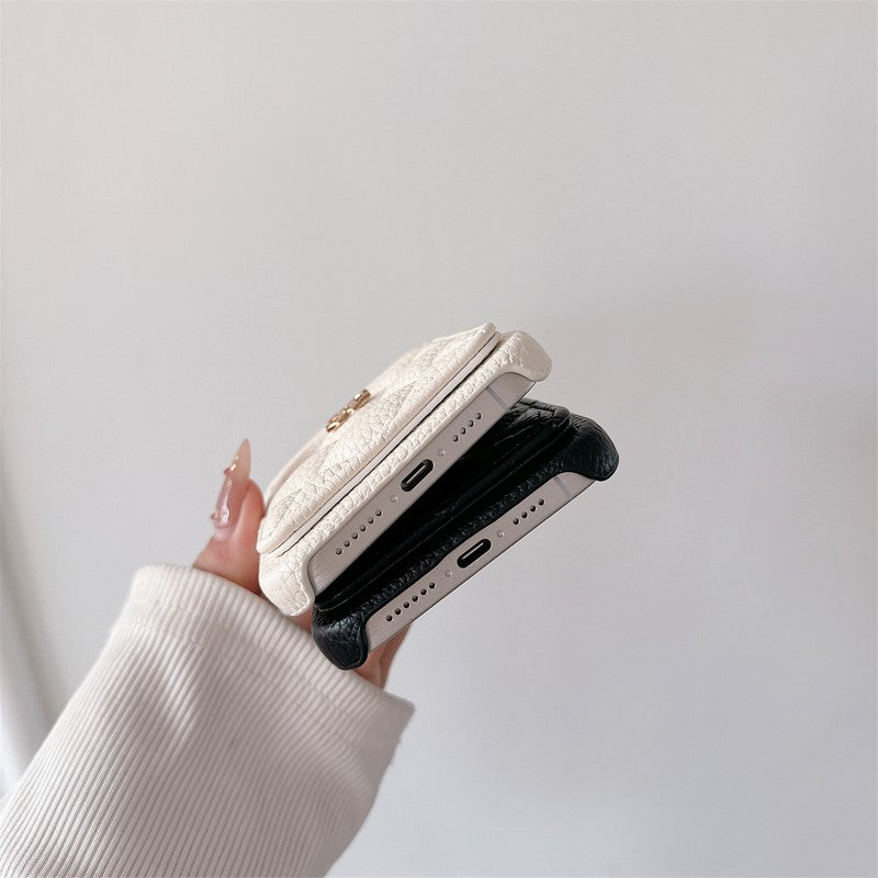 CC Card Bag Color iPhone 17 Case