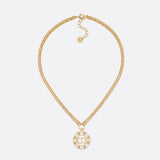 18K Dior Petit CD Pearls Necklace