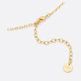 18K Petit CD Multicolor Crystals Necklace