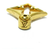 18K Louis Flower Gram Earrings