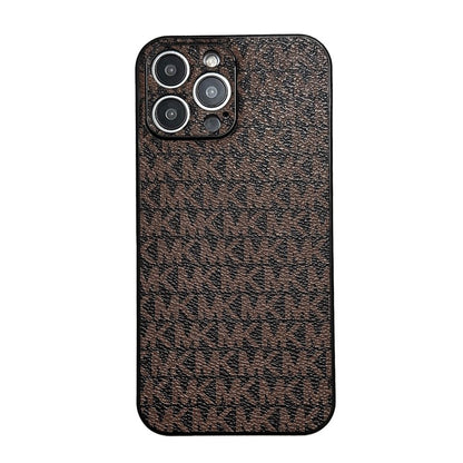 MK Leather iPhone Case