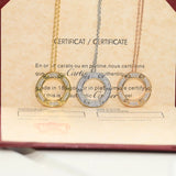 18K Love Diamond-Paved Necklace