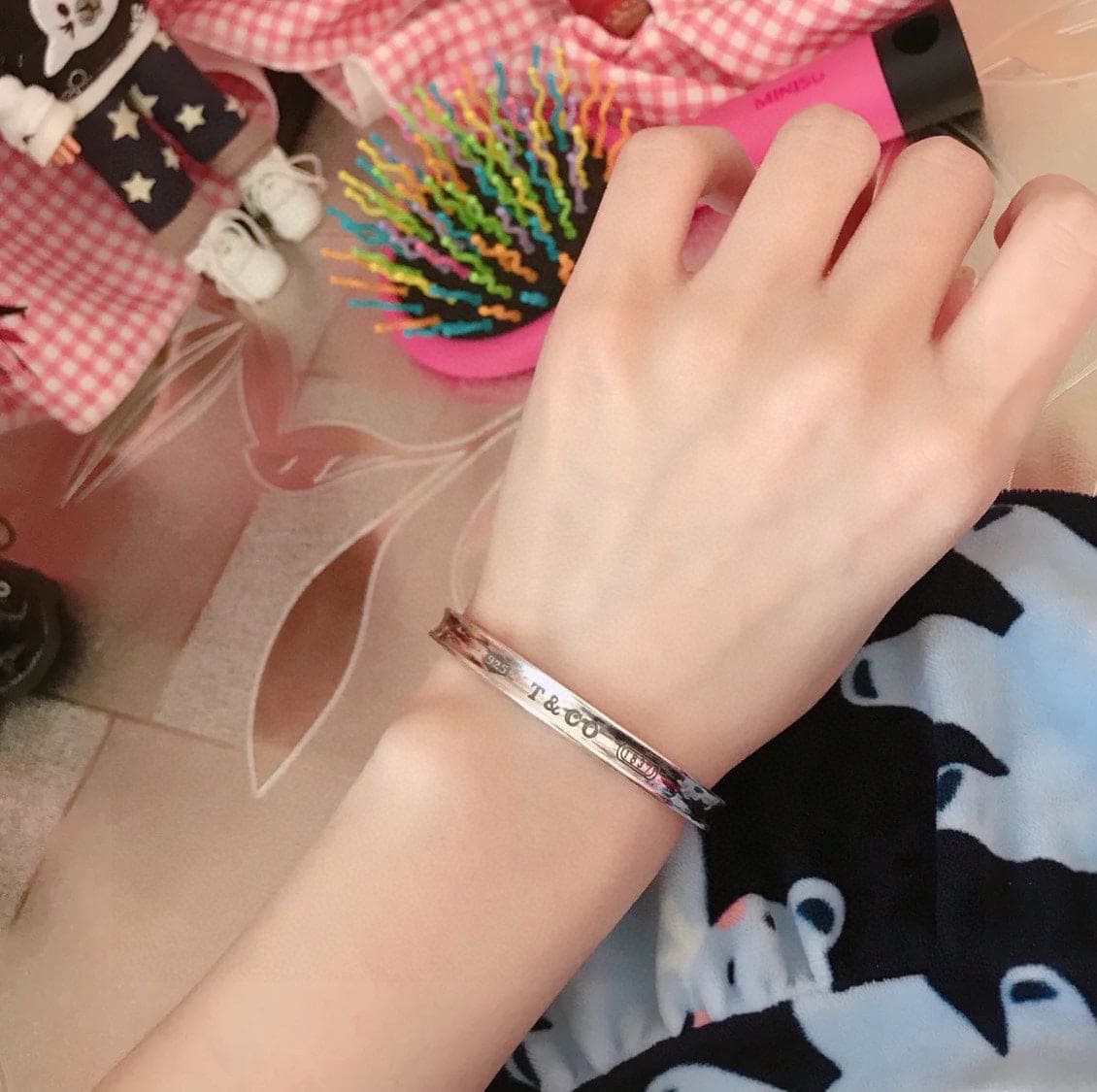 18K T 1837 Cuff Bracelet