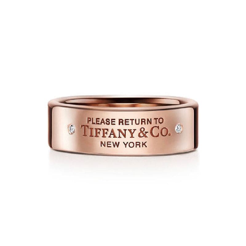 18K T Narrow Ring