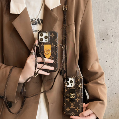 Lou Card Holder Chain iPhone Case