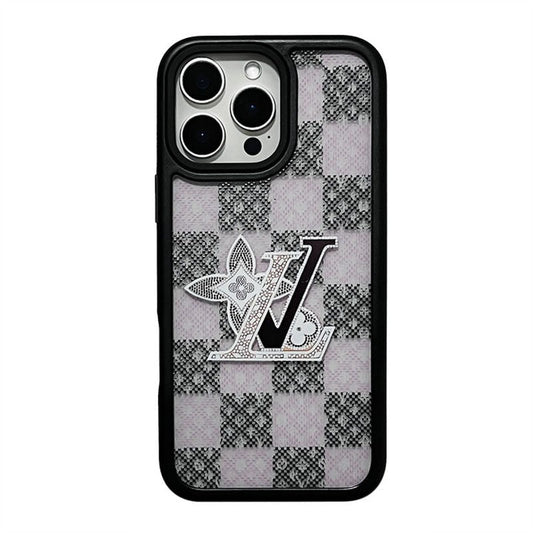 Lou Black Corner iPhone Case