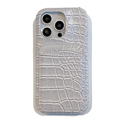 Crocodile Leather Pattern iPhone Case