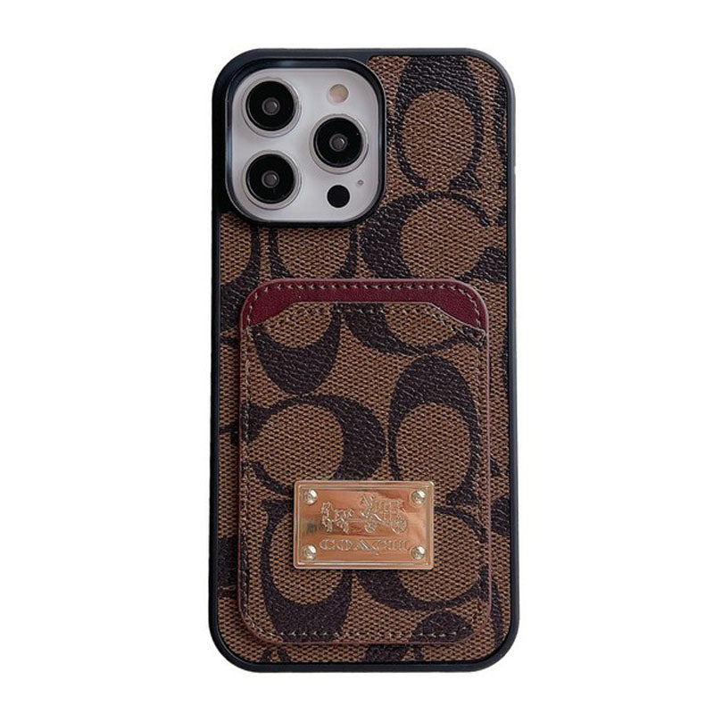Coa Card Bag Leather iPhone Case