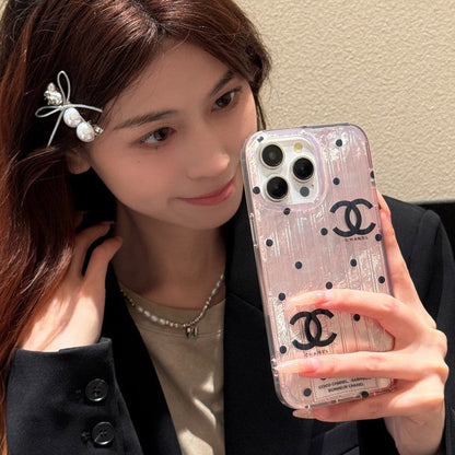 CC Black & Pink iPhone Case