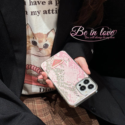 Pra Snake Pattern iPhone Case