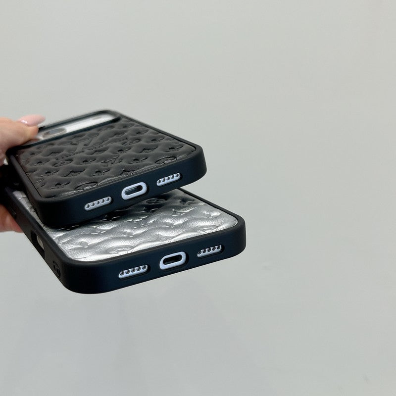 Lou Color Leather  iPhone Case