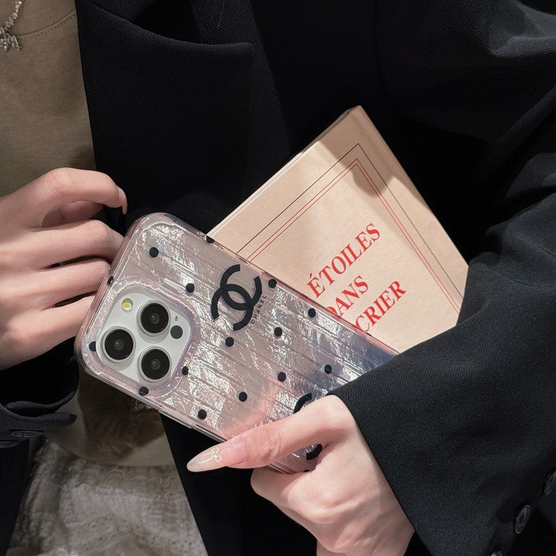 CC Black & Pink iPhone Case