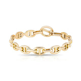 18K Hermes Chaine D'ancre Bracelet