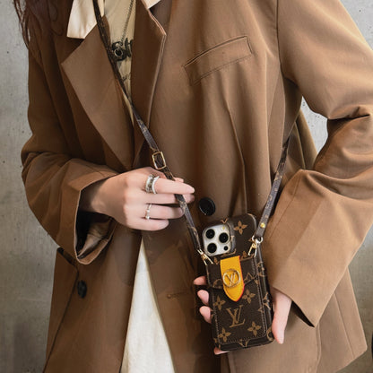 Lou Card Holder Chain iPhone Case