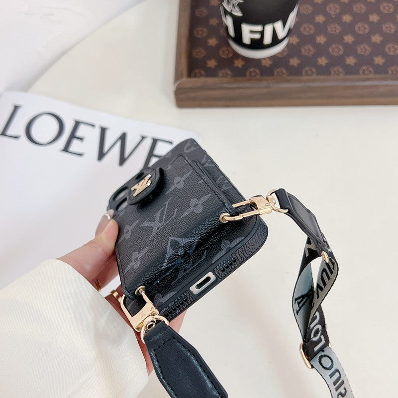 Lou Card Bag Crossbody Color Chain iPhone Case