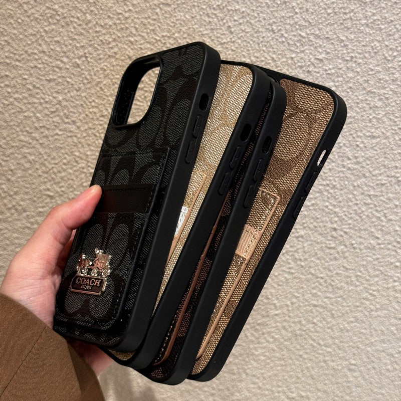 Coa Card Bag Leather iPhone Case