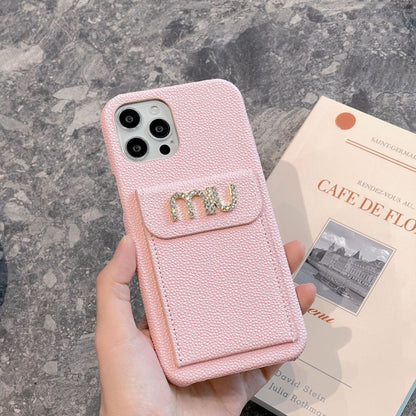 Miu Card Holder iPhone Case