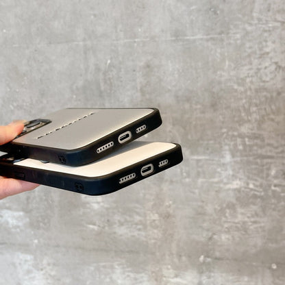 BB Leather iPhone Case