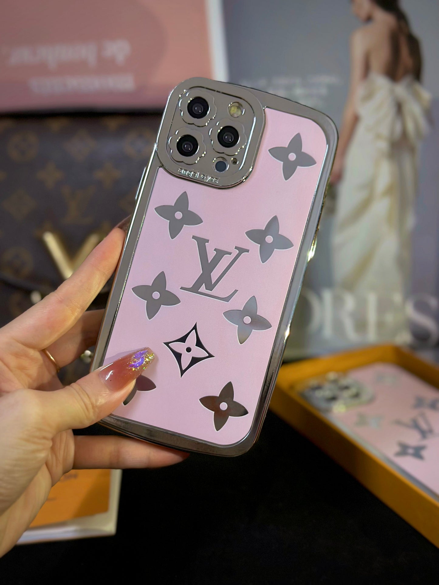 Lou Mirror iPhone Case