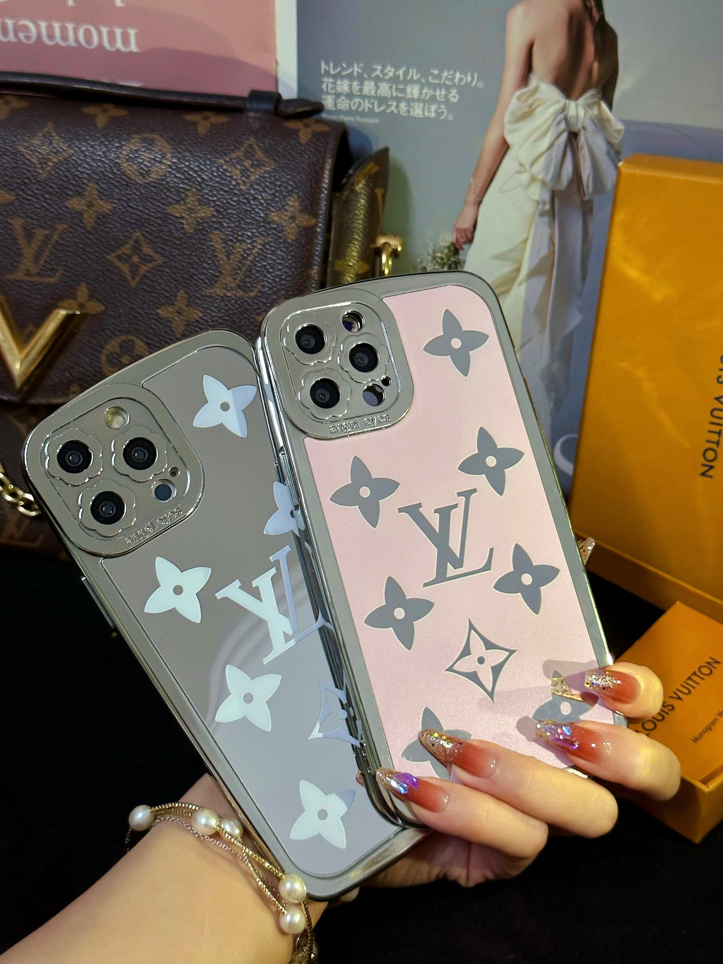 Lou Mirror iPhone Case