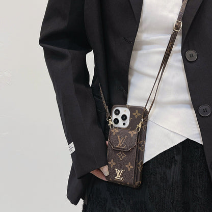 GG Fabric Chain iPhone Case