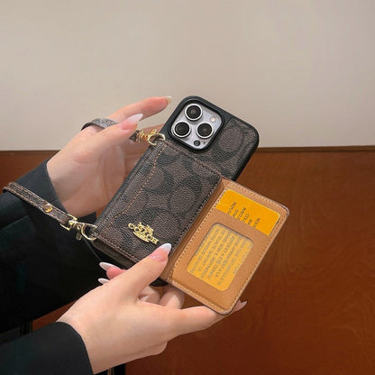 Coa Classic Card Bag iPhone Case