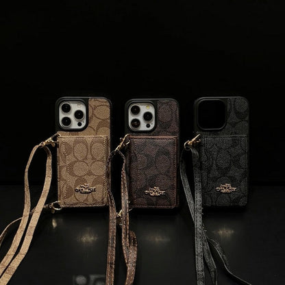 Coa Classic Card Bag iPhone Case