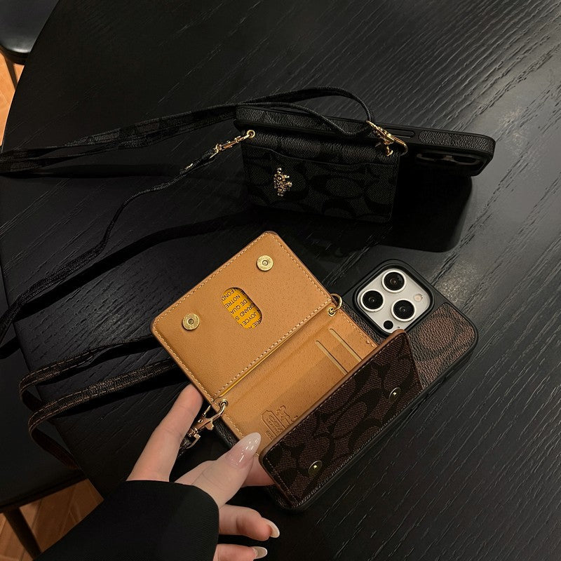 Coa Classic Card Bag iPhone Case