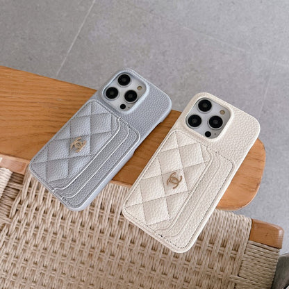 CC Side Card Bag Color iPhone Case