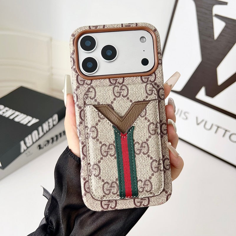 Lou GG Color Card Bag iPhone Case