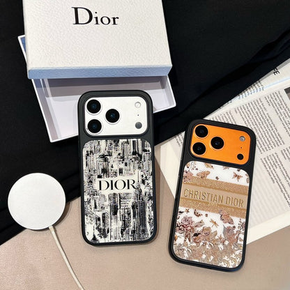CD Black & Orange iPhone Case