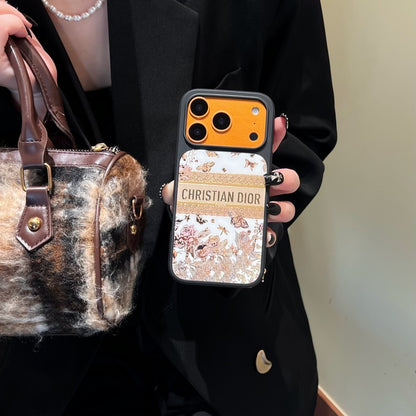 CD Black & Orange iPhone Case