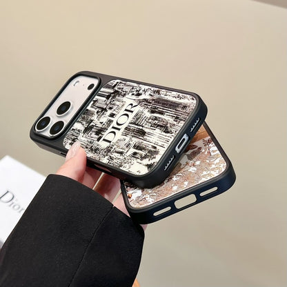 CD Black & Orange iPhone Case