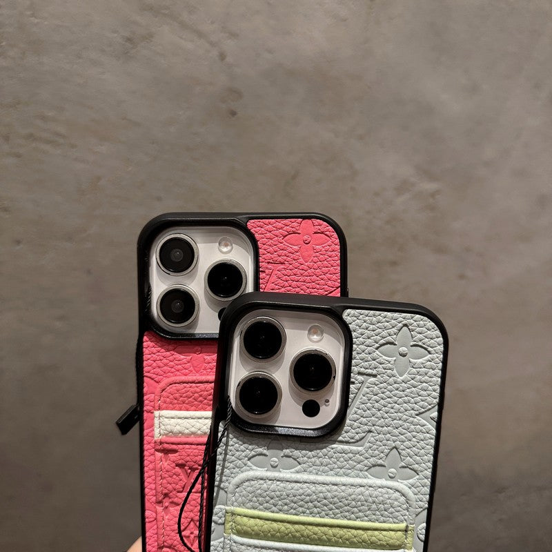 Lou Color Card Bag iPhone Case