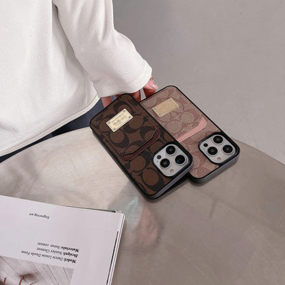 Coa Card Bag Leather iPhone Case