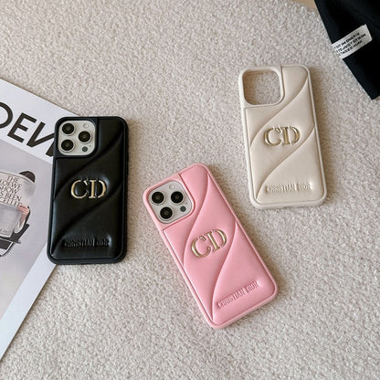 CD Leather Color iPhone Case