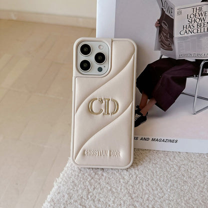 CD Leather Color iPhone Case