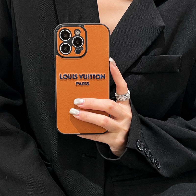 Lou Orange & Yellow iPhone Case