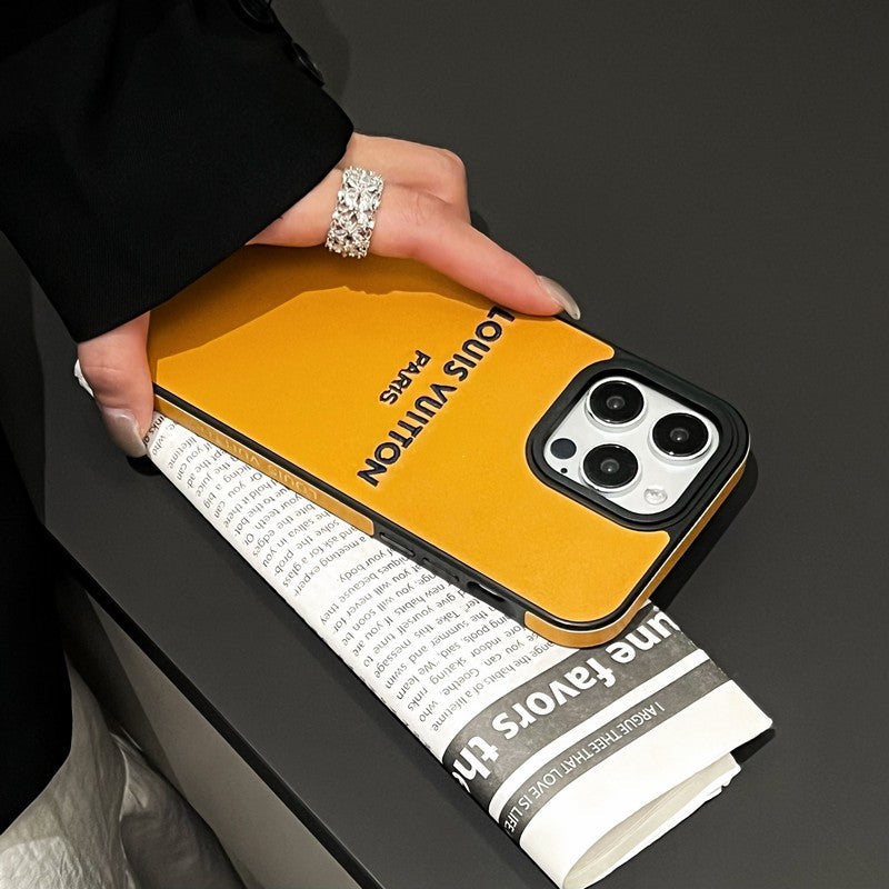 Lou Orange & Yellow iPhone Case