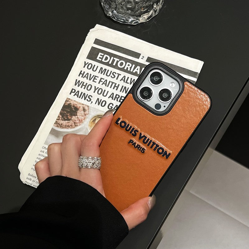 Lou Orange & Yellow iPhone Case