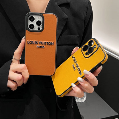 Lou Orange & Yellow iPhone Case