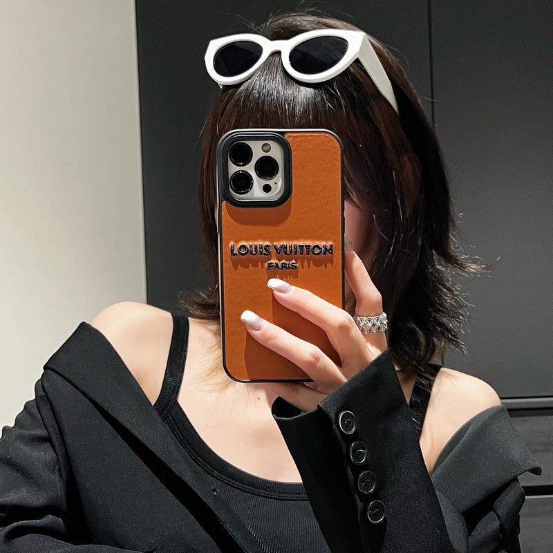 Lou Orange & Yellow iPhone Case