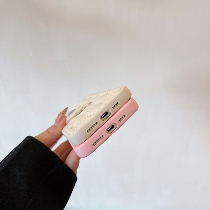 GG Leather Color iPhone Case