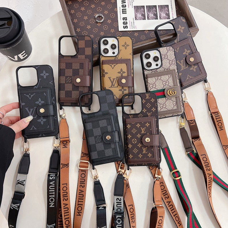 Lou Card Bag Crossboday iPhone Case