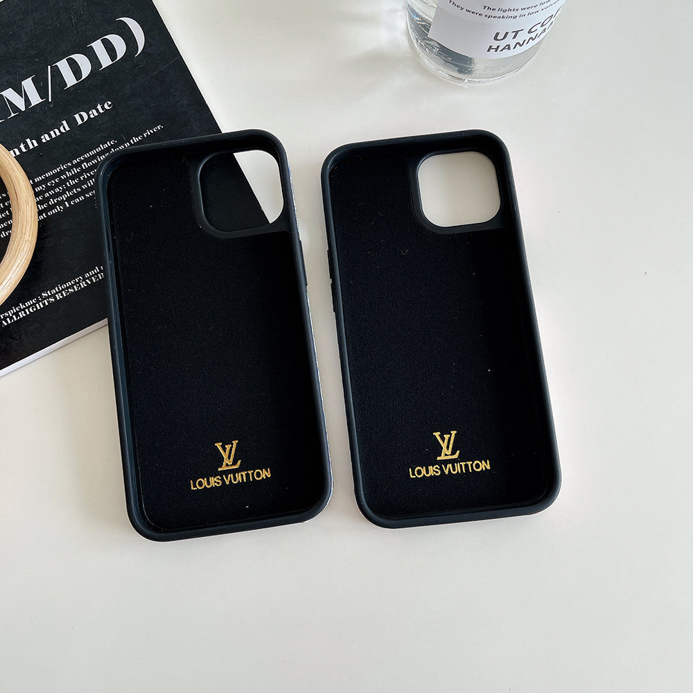 Lou Color Leather iPhone Case