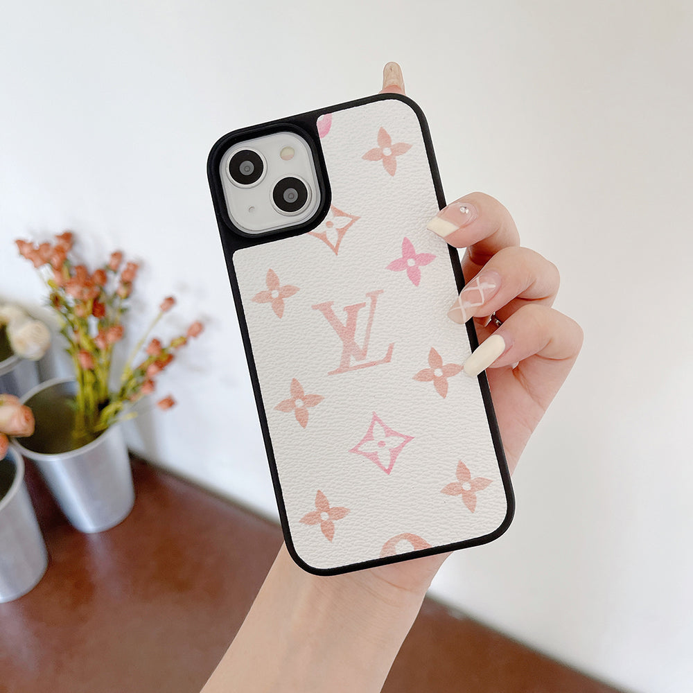 Lou Color Leather iPhone Case