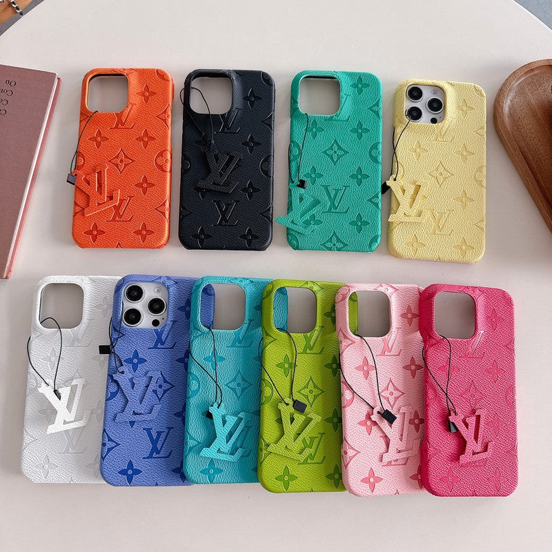 Lou Color Hand Chain iPhone Case