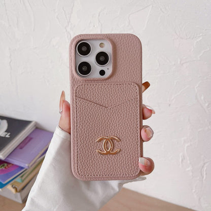 CC Card Bag Color iPhone Case