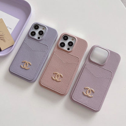 CC Card Bag Color iPhone Case